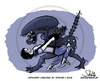 Cartoon: Tango Alienato (small) by stewie tagged tango