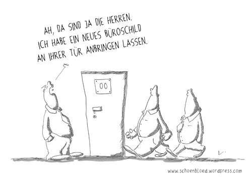 Cartoon: 00 (medium) by SCHÖN BLÖD tagged schöen,blod,schoen,bloed,thomas,luft,cartoon,humor,comic,spaß,lustig,freude,lachen,comedy,lacher,brüller,zeichnung,sprechblase,karikatur,chef,nullen,büroschild,bürotür,mann,angestellter