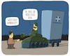 Cartoon: Ersatzteile (small) by SCHÖN BLÖD tagged thomas,luft,cartoon,sondervermögen,bundeswehr,ersatzteile,panzer,soldat,wehretat,sparmaßnahmen,desolat,schrott,kaputt,militär,rüstung