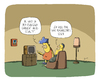 Cartoon: Fernsehen (small) by SCHÖN BLÖD tagged thomas,luft,cartoon,lustig,fernsehen,fernseher,mann,frau,ehepaar,ruhe,sessel,wohnzimmer,tv