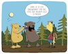 Cartoon: Foto (small) by SCHÖN BLÖD tagged thomas,luft,cartoonalarm,bär,tier,essen,fressen,foto,kamera,wald,wanderer