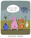 Cartoon: Freunde (small) by SCHÖN BLÖD tagged freunde,freundschaft,tiere,maulwurf,schwein,hase,wc,klo,toilette,pissoir