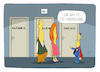 Cartoon: WC (small) by SCHÖN BLÖD tagged thomas,luft,cartoon,lustig,wc,klo,toilette,kind,männer,frauen,diverse,gleichberechtigung,superheld,superhelden,mutter,vater