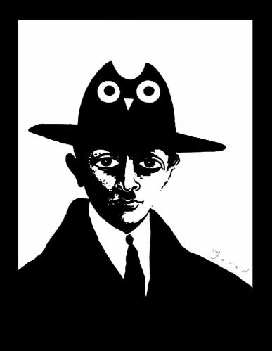 Cartoon: owl like mind (medium) by javad alizadeh tagged sadegh,hedayat,