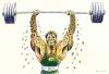 Cartoon: doping for lifting! (small) by javad alizadeh tagged doping,lifting,power,sports,weight,lifter