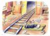 Cartoon: surreal suicide ! (small) by javad alizadeh tagged surreal,suicide,