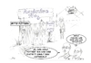 Cartoon: Asylanten-Zoo (small) by Aliya Musina tagged asylanten,schweiz,laax