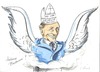 Cartoon: Berlusconi (small) by Aliya Musina tagged italien,berlusconi,papst