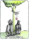 Cartoon: Adam and Eve (small) by ercan baysal tagged adam eve apple snake tree man myt tale talent ercanbaysal kadn idea word daydream fantasy picture image figure vision erkek woman türkiye turkey