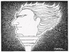 Cartoon: Atatürk (small) by ercan baysal tagged atatürk türkiye turkey ercanbaysal handmade talent myth gogeous vision good picture image figure portrait create tag word surreal daydream master pencil lider savior black white mustafa kemal commander patriotic revolutionary reformist president