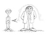 Cartoon: Rich and poor in war... (small) by ercan baysal tagged war,rich,poor,weapon,arms,army,missile,rocket,soldier,death,bomb