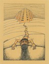 Cartoon: Vomiting (small) by ercan baysal tagged vomiting,ercanbaysal,türkiye,turkey,humour,turquie,cartoon,illustration,city,man,dirtiness,cancer,apertmen,house,urbanization,line,sewer,townsman