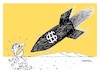 Cartoon: War and poor... (small) by ercan baysal tagged war,poor,weapon,rocket,dead,death,rich,wounded