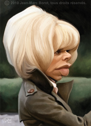 Cartoon: Mireille Darc (medium) by jmborot tagged mireille,darc,cinema,caricature,jmborot