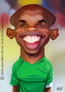 Cartoon: Samuel Etoo (small) by jmborot tagged inter,etoo,cameroon,caricature,football,jmborot