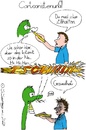 Cartoon: Cartoonistenunfall (small) by chaosartwork tagged cartoonist,drache,feuer,speien,gesundheit,niesen,kitzeln,nase,schnauze,verbrannt,verbrennen,flammen,unfall,selbst,porträt,portrait,zeichnen,gezeichnet