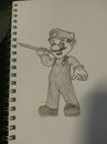 Cartoon: Mario (small) by theshots92 tagged mario,cartoon