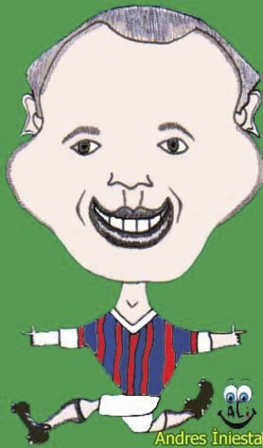 Cartoon: Iniesta (medium) by aliylmz tagged iniesta