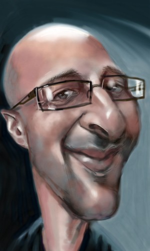 Cartoon: Me (medium) by bpatric tagged me,self,portrait,cartoon,art,artwork,artist,own,idea,digital,phone
