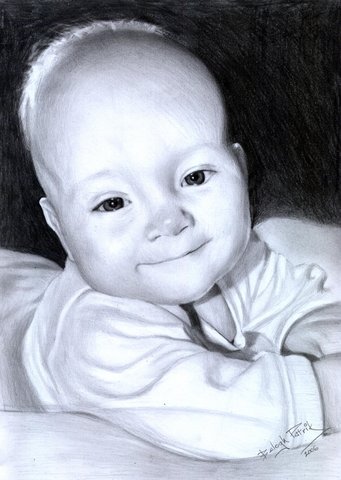 Cartoon: Portrait II. (medium) by bpatric tagged baby