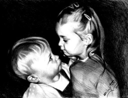 Cartoon: Portrait III. (medium) by bpatric tagged children