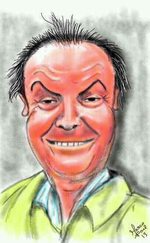 Cartoon: Big Jack (medium) by loboloco tagged jack,nicholson