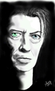 Cartoon: The Camaleon Bowie (small) by loboloco tagged cameleon,david,bowie