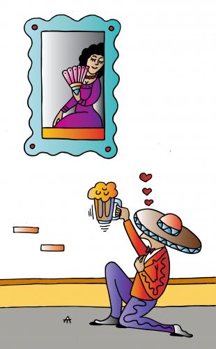 Cartoon: Beer (medium) by Alexei Talimonov tagged beer