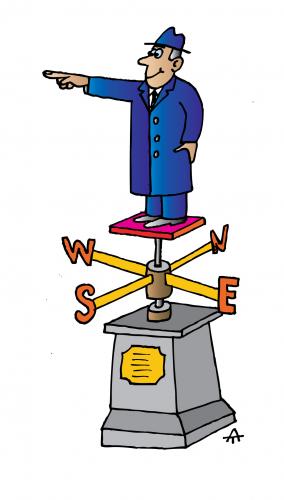 Cartoon: Direction (medium) by Alexei Talimonov tagged directions