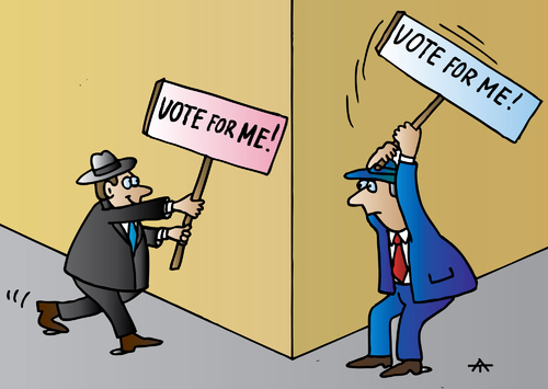 Cartoon: Election (medium) by Alexei Talimonov tagged election