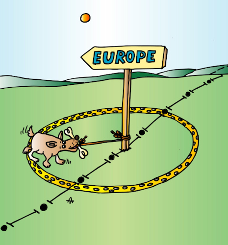 Cartoon: Europe (medium) by Alexei Talimonov tagged europe