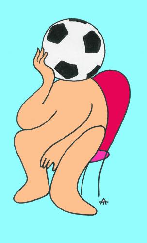 Cartoon: Football 15 (medium) by Alexei Talimonov tagged football,soccer,em,2008,european,championship