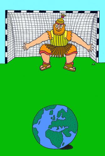 Cartoon: Football 25 (medium) by Alexei Talimonov tagged football,soccer,em,2008,european,championship