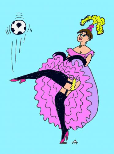 Cartoon: Football 27 (medium) by Alexei Talimonov tagged football,soccer,em,2008,european,championship