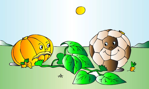 Cartoon: Football (medium) by Alexei Talimonov tagged football