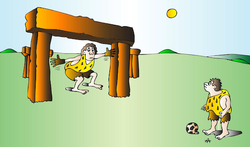 Cartoon: Football (medium) by Alexei Talimonov tagged football