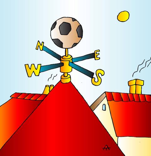 Cartoon: Football (medium) by Alexei Talimonov tagged football