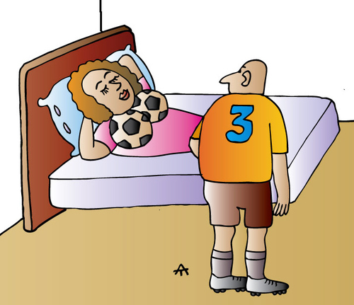 Cartoon: Football (medium) by Alexei Talimonov tagged football