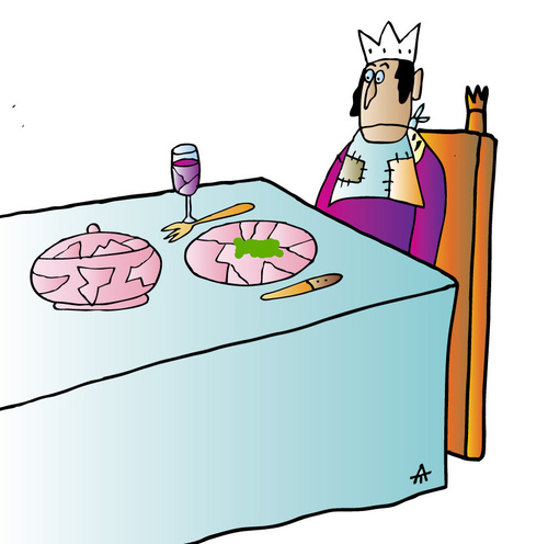 Cartoon: King (medium) by Alexei Talimonov tagged king
