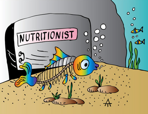 Cartoon: Nutritionist (medium) by Alexei Talimonov tagged nutritionist