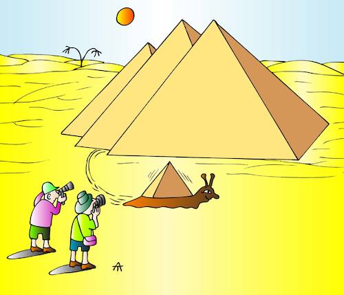 Cartoon: Pyramids (medium) by Alexei Talimonov tagged pyramid