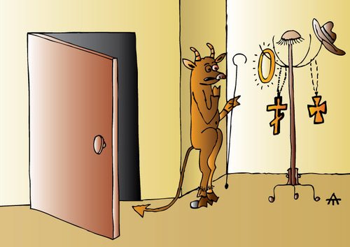 Cartoon: Surprise (medium) by Alexei Talimonov tagged surprise