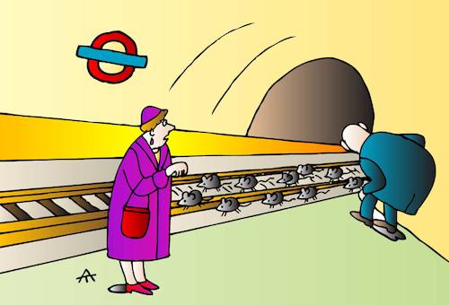 Cartoon: Tube (medium) by Alexei Talimonov tagged tube