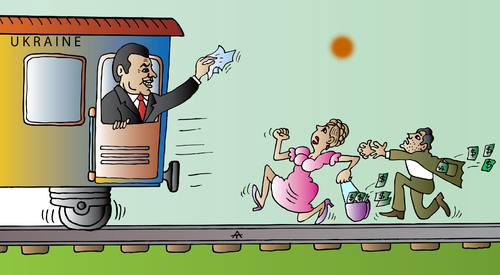 Cartoon: Ukraine (medium) by Alexei Talimonov tagged ukraine