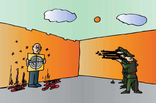 Cartoon: War (medium) by Alexei Talimonov tagged war