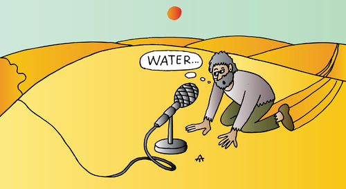 Cartoon: Water (medium) by Alexei Talimonov tagged water
