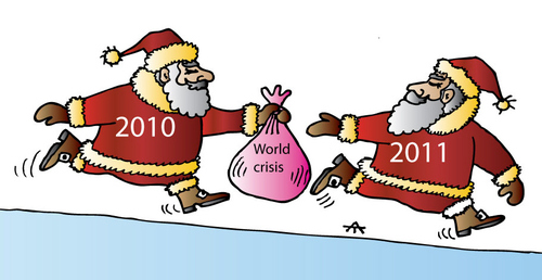 Cartoon: World Crisis (medium) by Alexei Talimonov tagged world,crisis