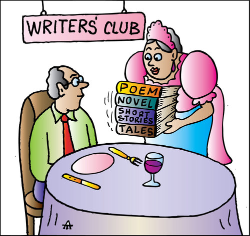 Cartoon: Writers Club (medium) by Alexei Talimonov tagged writers,club,books,literature