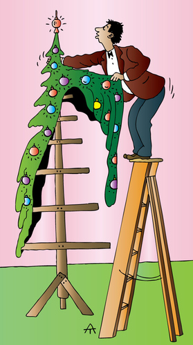Cartoon: Xmas (medium) by Alexei Talimonov tagged xmas