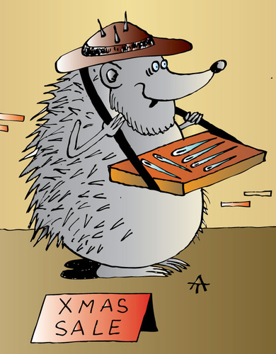 Cartoon: Xmas (medium) by Alexei Talimonov tagged xmas